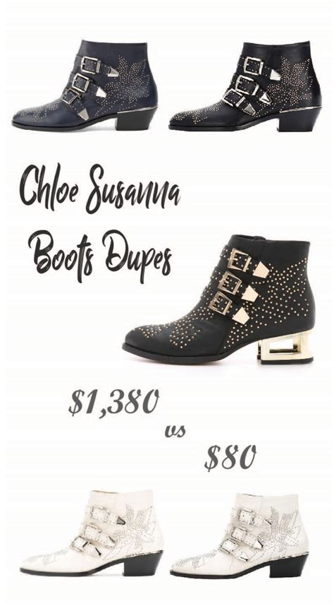 chloe susanna boots dupe